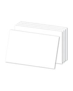 Office Depot Brand Blank Index Cards, 4in x 6in, White, Pack Of 300
