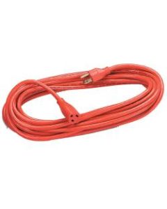 Heavy Duty Indoor/Outdoor 25ft Extension Cord - 125 V AC / 13 A - Orange - 25 ft Cord Length - 1