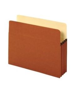 Office Depot Brand Standard File Pocket, 3 1/2in Expansion, Letter Size, Brown