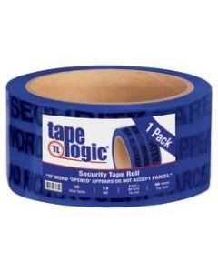 Tape Logic Secure Tape, 3in Core, 2in x 60 Yd., Blue