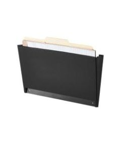 Rubbermaid Classic Hot File Basic Filing Pocket, Letter Size, 8 1/8in x 13in x 3 1/8in, Smoke