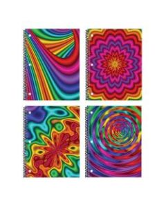 Inkology Spiral Notebooks, 8in x 10-1/2in, College Ruled, 140 Pages (70 Sheets), Color Slicks II, Pack Of 12 Notebooks