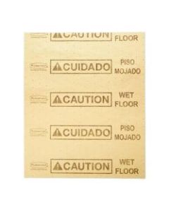 Rubbermaid Over The Spill Absorbent Pads, 16 1/2in x 20in, Yellow, Pack Of 25 Pads