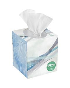 Kleenex BOUTIQUE 3-Ply Facial Tissue With Lotion, Cold Care, 75 Sheets Per Box