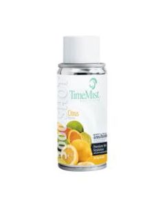 TimeMist Metered System Micro Citrus Scent Refill - Liquid - 3 fl oz (0.1 quart) - Citrus - 30 Day - 1 Each - Odor Neutralizer, Long Lasting