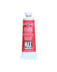 Grumbacher Max Water Miscible Oil Colors, 1.25 Oz, Grumbacher Red (Naphthol Red), Pack Of 2