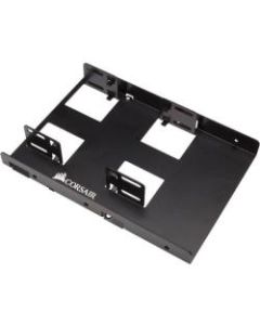 Corsair Mounting Bracket for Hard Disk Drive - Black - Anodized Aluminum - Black