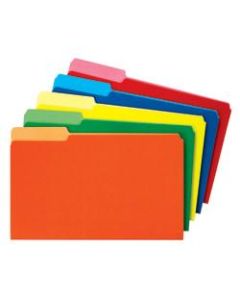 Smead Color File Folders, Legal Size, 1/3 Cut, Assorted Colors, Box Of 100
