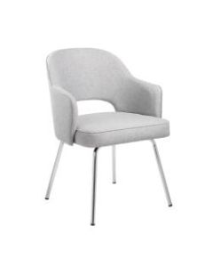 Boss Office Products Linen Guest Chair, Gray