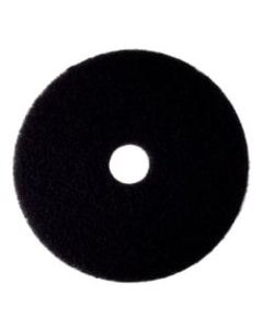 3M 7300 High-Productivity Floor Stripping Pads, 20in, Black, Case Of 5
