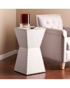 Southern Enterprises Warrington Accent Table, Square, White