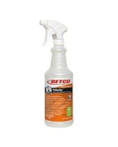 Betco Empty Spray Bottles For Green Earth Velocity Degreaser, 32 Oz, Opaque, Case Of 12