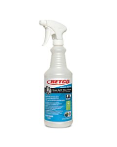 Betco Green Earth Glass Cleaner Empty Spray, 32 Oz Bottle, Case Of 12