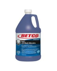 Betco Symplicity Duet L Detergent With Bleach Alternative, Fresh Scent, 128 Oz Bottle
