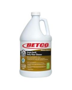 Betco Green Earth Daily Floor Cleaner, 128 Oz Bottle, Case Of 4