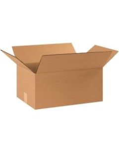 Office Depot Brand Heavy-Duty Corrugated Boxes, 17-1/4in x 11-1/4in x 6in, Kraft, Pack Of 25 Boxes