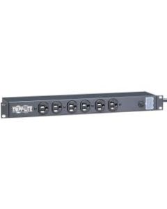 Tripp Lite Power Strip Rackmount Metal 120V 5-15R 12 Outlet 15ft Cord 1URM - NEMA 5-15P - 12 NEMA 5-15R - 15ft