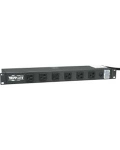 Tripp Lite Power Strip Rackmount Metal 120V 5-20R 12 Outlet 15ft Cord 1URM - NEMA 5-20P - 12 NEMA 5-20R