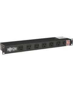 Tripp Lite 1U Rack-Mount Power Strip with 12 Right-Angle Outlets