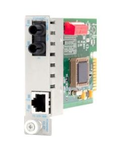 iConverter 1000Mbps Gigabit Ethernet Fiber Media Converter RJ45 ST Single-Mode 12km Module - 1 x 1000BASE-T; 1 x 1000BASE-LX; Internal Module; Lifetime Warranty
