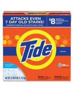 Tide Powder Laundry Detergent - Concentrate Powder - 95 oz (5.94 lb) - Original Scent - 3 / Carton - Orange