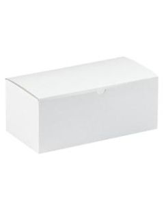 Office Depot Brand Gift Boxes, 10inL x 5inW x 4inH, 100% Recycled, White, Case Of 100