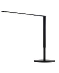 Koncept Lady7 LED Desk Lamp, 12-1/2inH, Metallic Black