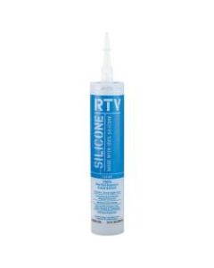 Contractor RTV Silicone Sealant, 10 oz Cartridge, Clear