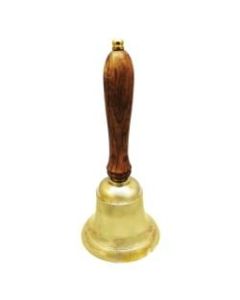 Affluence Unlimited School Hand Bell, 10in, Gold