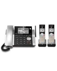 AT&T CL84215 2 Handsets DECT 6.0 Expandable Phone System With Digital Answering System