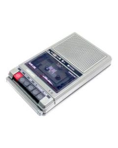 Hamilton Electronics HA802-8V Cassette Recorder, 10inH x 6inW x 2inD, Gray, HECHA802