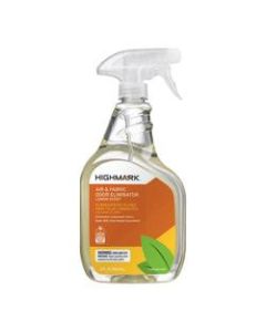 Highmark Air & Fabric Odor Eliminator, Lemon Scent, 32 Oz, Case Of 12