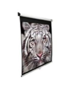 Elite Screens? Manual SRM Series - 85-inch 1:1, Slow Retract Pull Down Projection Projector Screen, Model: M85XWS1-SRM"