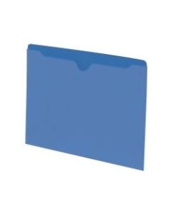 Smead Color File Jackets, Letter Size, Blue, Pack Of 100