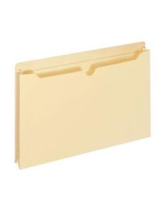 Office Depot Brand Manila Double-Top File Jackets, 2in Expansion, Letter Size, Pack Of 25 File Jackets