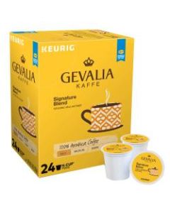 Gevalia Single-Serve Coffee K-Cup, Signature Blend, Carton Of 24