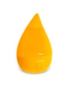 Crane Drop Ultrasonic Cool Mist Humidifier, 1 Gallon, 8-5/8inH x 8-5/8inW x 13-3/8inD, Orange