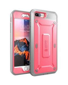 i-Blason Unicorn Beetle Pro Carrying Case (Holster) Apple iPhone 8 Plus Smartphone - Pink - Shock Absorbing - Polycarbonate - Holster, Belt Clip