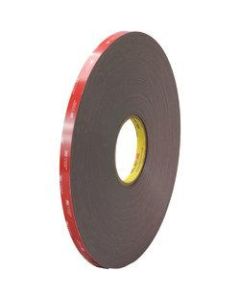 3M VHB 4979F Tape, 1.5in Core, 0.5in x 5 Yd., Black