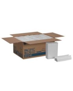 Pacific Blue Select by GP PRO C-Fold 1-Ply Paper Towels, 200 Sheets Per Pack, Pack Of 12 Packs
