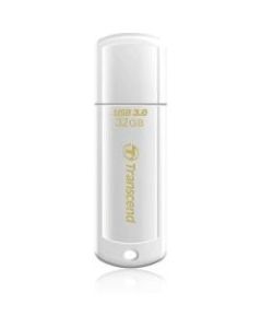 Transcend 32GB JetFlash 730 USB 3.0 Flash Drive - 32 GB - USB 3.0 - White