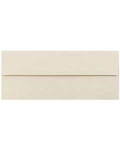 JAM Paper # 10 Business Booklet Envelopes, Gummed Seal, Husk Genesis, Pack Of 25