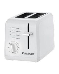 Cuisinart 2-Slice Wide-Slot Toaster, White