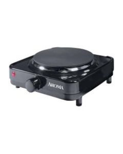 Aroma Single Hot Plate, Black