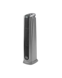 Lasko 5772 1500 Watts Electric Ceramic Oscillating Heater, 2 Heat Settings, 29inH x 7.3inW x 9.2inD, Charcoal/Silver