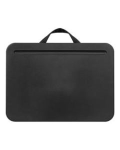 LapGear Compact Lap Desk, 2in x 13-3/4in x 10in, Black