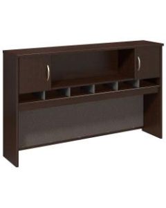 Bush Business Furniture Components 2-Door Hutch, 72inW, Mocha Cherry, Standard Delivery