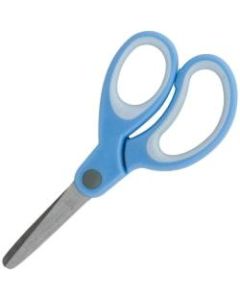 Sparco 5in Kids Blunt End Scissors - 5in Overall Length - Blunted Tip - Blue - 1 Each