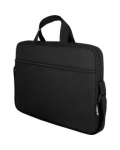 Urban Factory Nylee Carrying Case for 12in Notebook - Black - Drop Resistant, Water Resistant, Shock Absorbing - 210D Polyester Interior - Handle