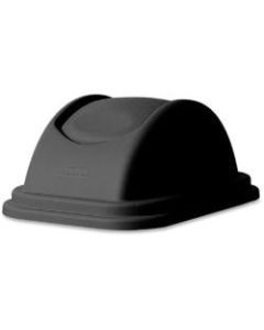 Rubbermaid Commercial 2957 Wastebasket Lids - Rectangular - 1 Each - Black